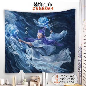 ZSGB064 哪吒之魔童闹海 电影 装饰挂布