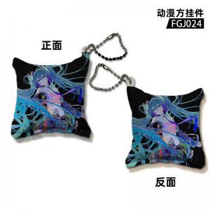 FGJ024 初音未来 动漫 方枕挂件