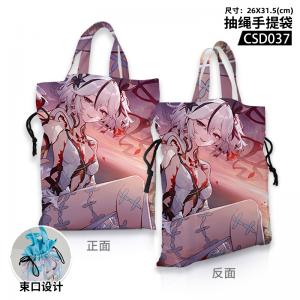 CSD037 鸣潮 游戏 抽绳手提袋