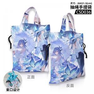 CSD036 鸣潮 游戏 抽绳手提袋