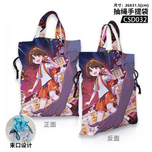 CSD032 精灵宝可梦 游戏 抽绳手提袋