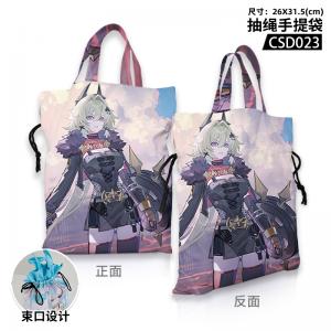 CSD023 绝区零 游戏 抽绳手提袋