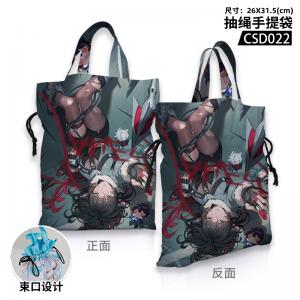 CSD022 绝区零 游戏 抽绳手提袋