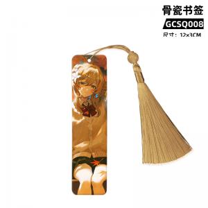 GCSQ008 原神 游戏 骨瓷书签
