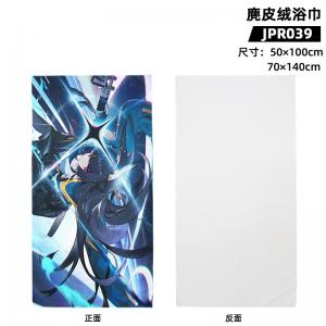 JPR039 绝区零 游戏 麂皮绒浴巾