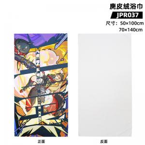 JPR037 绝区零 游戏 麂皮绒浴巾