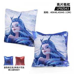 LPBZ043 哪吒之魔童闹海 电影 亮片抱枕