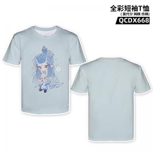 QCDX668 哪吒之魔童闹海 电影 全彩短袖T恤